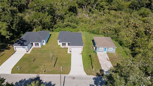 248 S Virginia Ave, Deland, FL 32724 - view from above of property featuring a forest