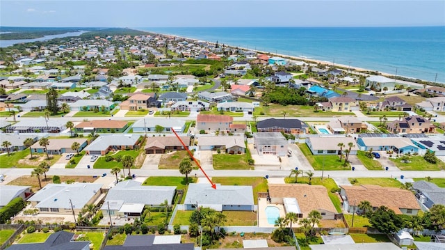 114 Ocean Aire Ter N, Ormond Beach, FL 32176 - aerial view of residential area with a nearby body of water