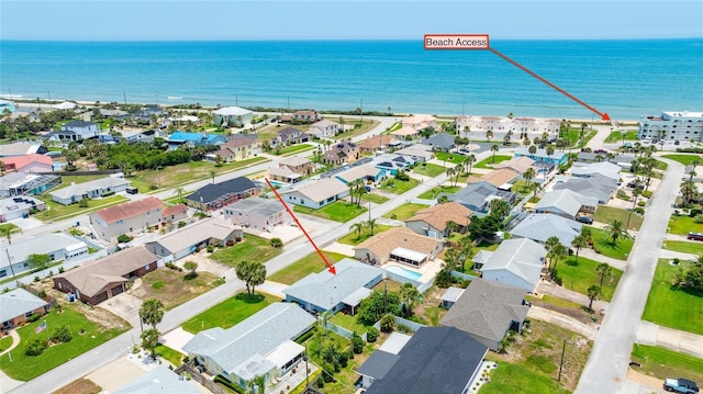 114 Ocean Aire Ter N, Ormond Beach, FL 32176 - aerial view of property's location featuring nearby suburban area and a nearby body of water