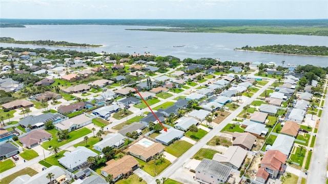 114 Ocean Aire Ter N, Ormond Beach, FL 32176 - aerial perspective of suburban area with a nearby body of water