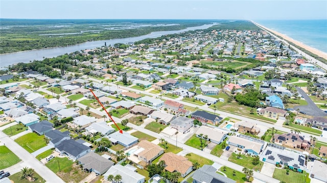 114 Ocean Aire Ter N, Ormond Beach, FL 32176 - view of property location with a nearby body of water and nearby suburban area