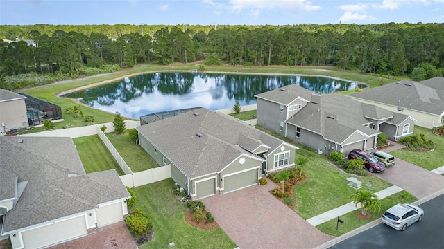 684 Stonebriar Dr SE, Palm Bay, FL 32909 - bird's eye view of a forest and a nearby body of water