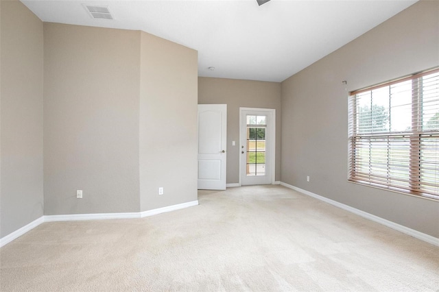 201 Dyson Dr, Deland, FL 32724 - empty room featuring light colored carpet and baseboards