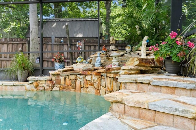 96 Hollow Branch Xing, Ormond Beach, FL 32174 - view of swimming pool