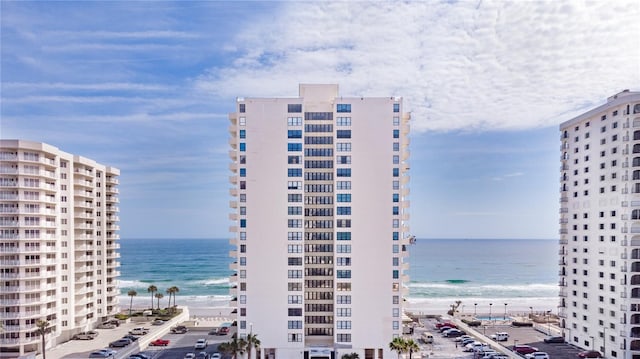 2987 S Atlantic Unit 606, Daytona Beach Shores, FL 32118 - water view with nearby beach