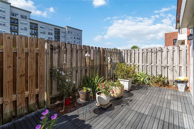 625 N Halifax Ave Unit 11, Daytona Beach, FL 32118 - view of wooden deck