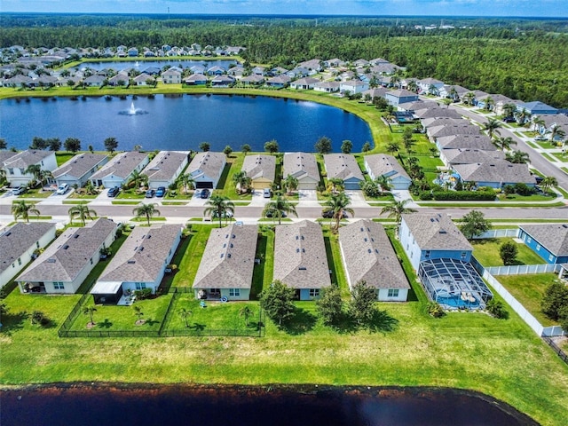 2919 Sime St, New Smyrna Beach, FL 32168 - aerial perspective of suburban area featuring a nearby body of water