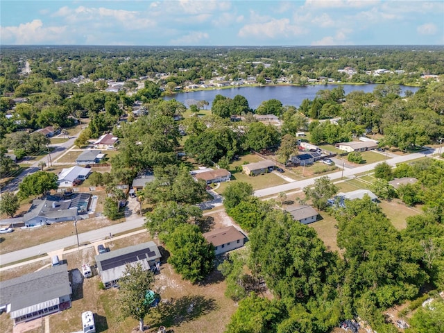 31 Lake Dr, Debary, FL 32713 - aerial overview of property's location featuring a large body of water and nearby suburban area