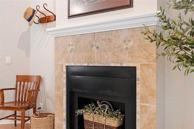 1637 Bent Oaks Blvd, Deland, FL 32724 - detailed view of a tiled fireplace