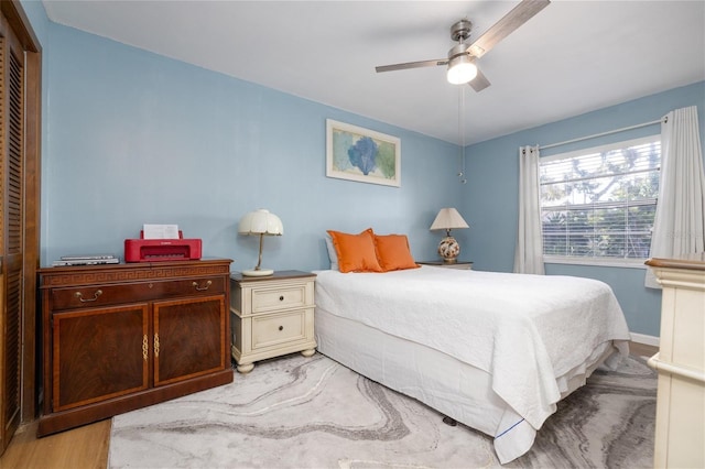 5 Greenfern Cir, Ormond Beach, FL 32174 - bedroom with ceiling fan