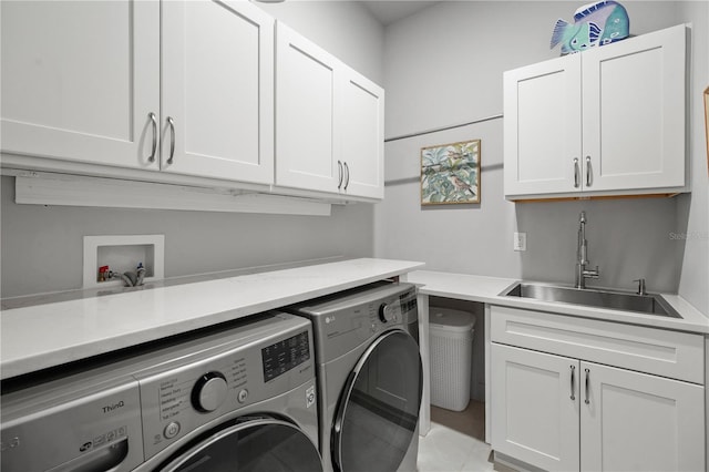 344 Stirling Bridge Dr, Ormond Beach, FL 32174 - washroom with independent washer and dryer and cabinet space
