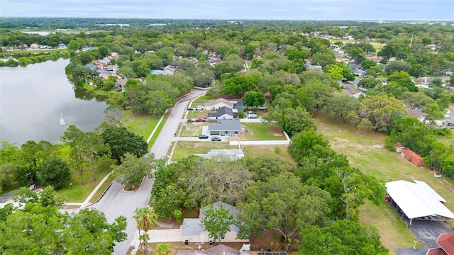 910 Sheeler Oaks Dr, Apopka, FL 32703 - aerial perspective of suburban area featuring a nearby body of water