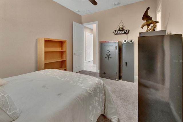 171 Birchmont Dr, Deland, FL 32724 - carpeted bedroom featuring ceiling fan and baseboards