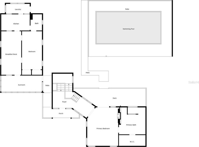 61 E Bayshore Dr, Port Orange, FL 32127 - home floor plan