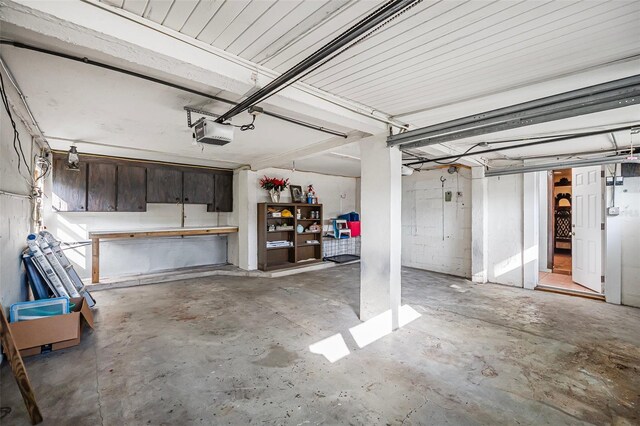 61 E Bayshore Dr, Port Orange, FL 32127 - garage with a garage door opener