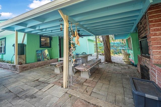 61 E Bayshore Dr, Port Orange, FL 32127 - view of patio