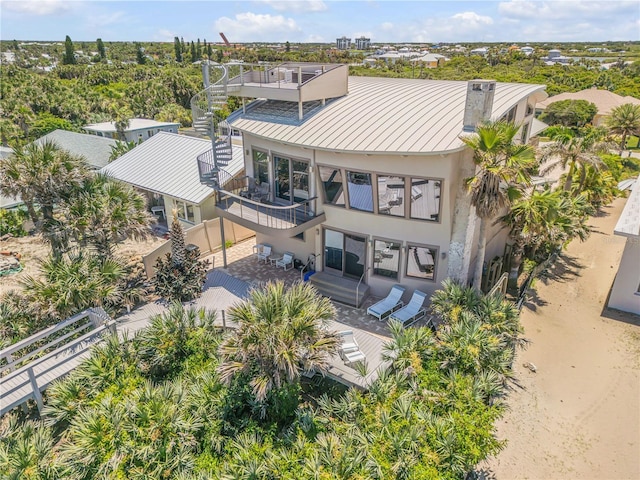 1209 N Atlantic Ave, New Smyrna Beach, FL 32169 - bird's eye view
