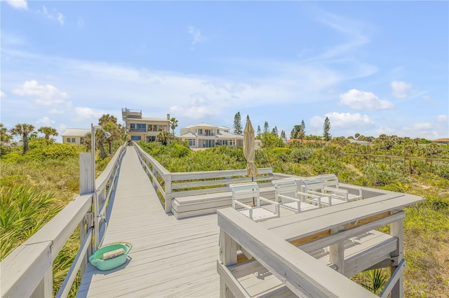 1209 N Atlantic Ave, New Smyrna Beach, FL 32169 - view of dock