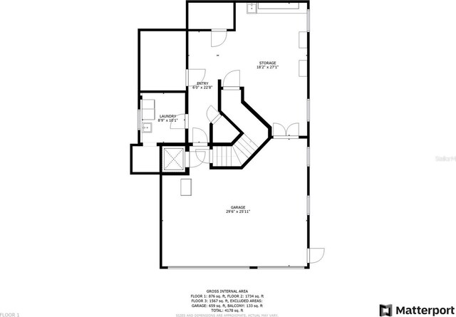 1209 N Atlantic Ave, New Smyrna Beach, FL 32169 - property floor plan
