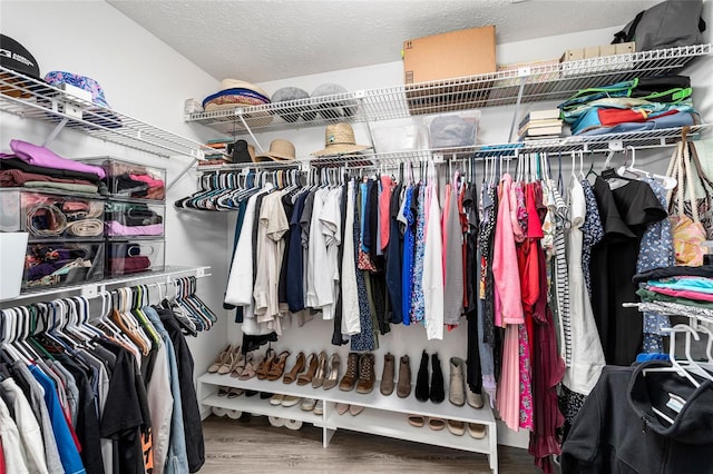 4301 Hudson Ln, Tampa, FL 33618 - spacious closet with wood finished floors