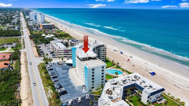 915 Ocean Shore Blvd Unit 8010, Ormond Beach, FL 32176 - drone / aerial view of extended coastline