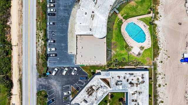 915 Ocean Shore Blvd Unit 8010, Ormond Beach, FL 32176 - bird's eye view of a pool area