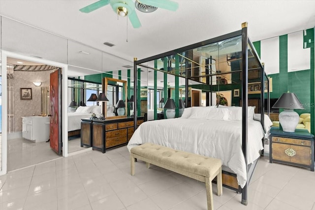 915 Ocean Shore Blvd Unit 8010, Ormond Beach, FL 32176 - bedroom with wallpapered walls