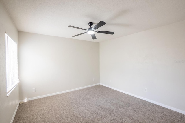 15 Misners Trl, Ormond Beach, FL 32174 - carpeted empty room featuring a ceiling fan and baseboards
