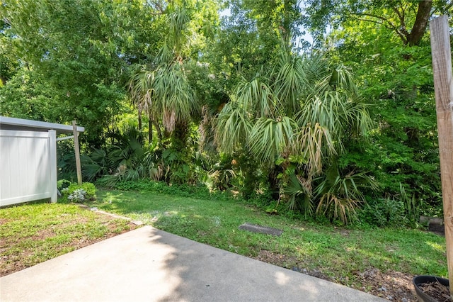 15 Misners Trl, Ormond Beach, FL 32174 - view of grassy yard featuring a patio area