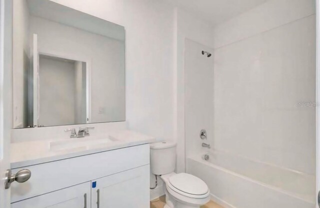 112 Lost Ball Dr, Daytona Beach, FL 32124 - full bath with toilet, vanity, and shower / tub combination