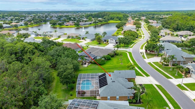1910 Creekwater Blvd, Port Orange, FL 32128 - aerial perspective of suburban area with a nearby body of water