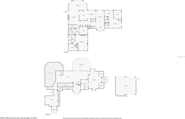 5366 N Lake Farms Rd, De Leon Springs, FL 32130 - view of room layout
