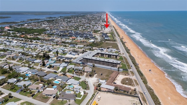 2222 Ocean Shore Blvd Unit 304B, Ormond Beach, FL 32176 - aerial view of property and surrounding area featuring expansive coastline