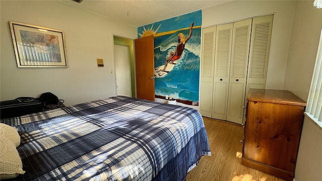 1301 Killian St, Daytona Beach, FL 32114 - bedroom featuring wood finished floors and a closet