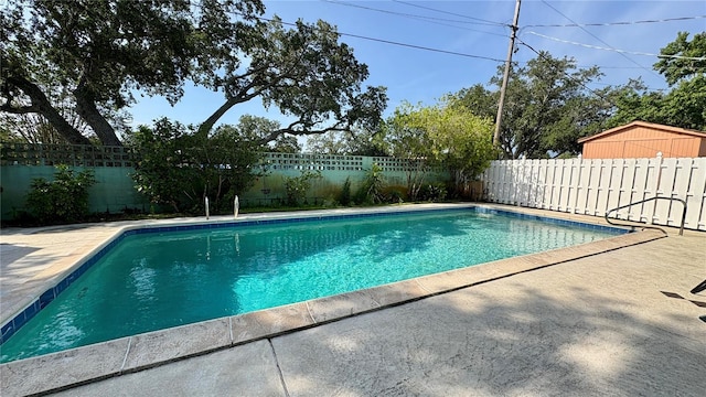 1301 Killian St, Daytona Beach, FL 32114 - view of pool with a fenced backyard and a patio
