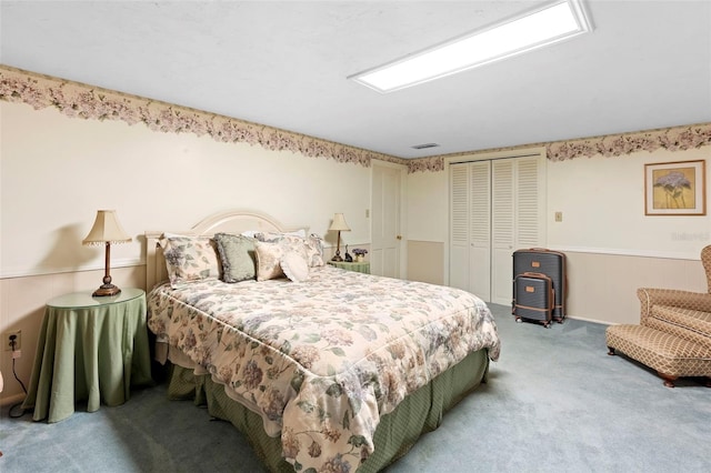 1056 Reynolds Rd, De Leon Springs, FL 32130 - bedroom with carpet flooring and a closet