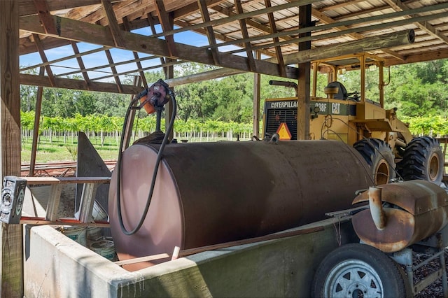1056 Reynolds Rd, De Leon Springs, FL 32130 - view of horse barn