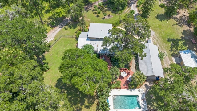 1056 Reynolds Rd, De Leon Springs, FL 32130 - aerial view of a pool