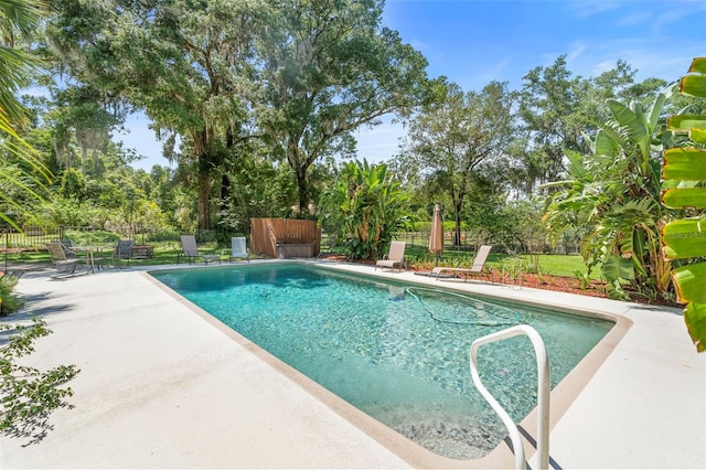 1056 Reynolds Rd, De Leon Springs, FL 32130 - view of pool with a patio and view of scattered trees