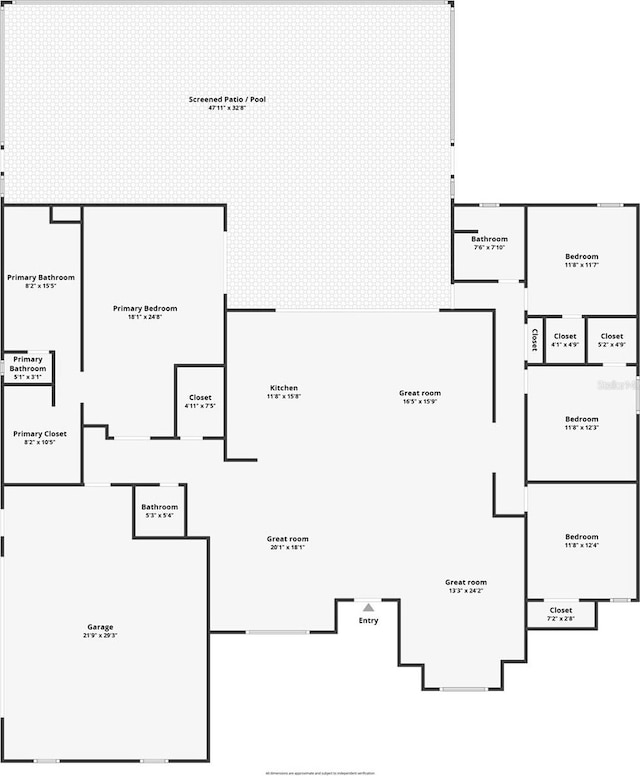 1520 Stone Trl, Enterprise, FL 32725 - floor plan / room layout