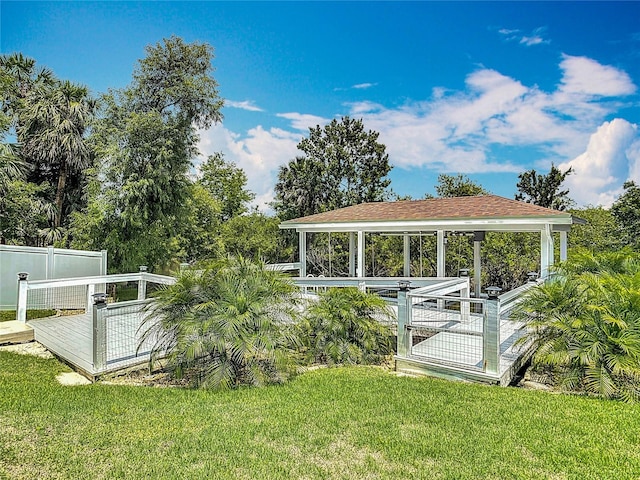 1520 Stone Trl, Enterprise, FL 32725 - view of yard