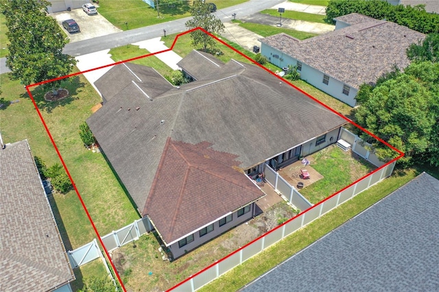 12 Emmons Ln Unit A & B, Palm Coast, FL 32164 - view of subject property featuring property parcel outlined