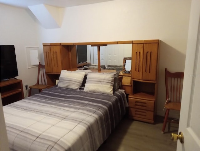 20422 Canvas Back Rd, Altoona, FL 32702 - bedroom with wood finished floors and a skylight
