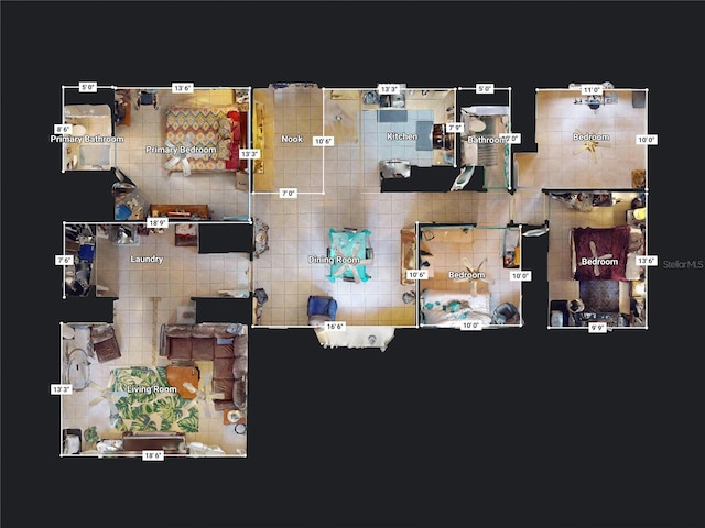 1229 Jeffery Dr, Port Orange, FL 32129 - room layout