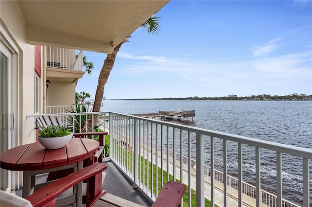 2711 N Halifax Ave Unit 264, Daytona Beach, FL 32118 - balcony with a water view