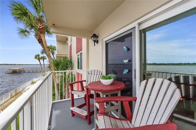 2711 N Halifax Ave Unit 264, Daytona Beach, FL 32118 - balcony with a water view