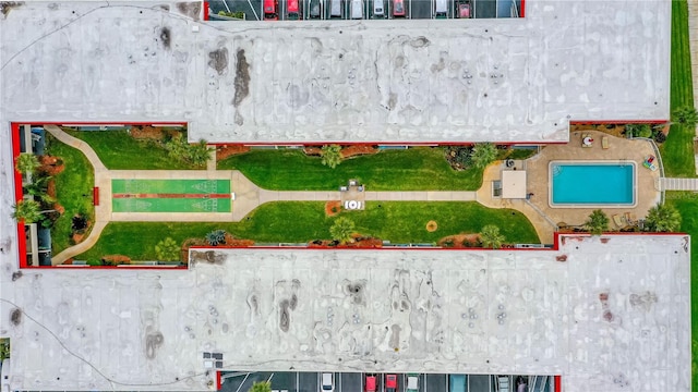 2711 N Halifax Ave Unit 264, Daytona Beach, FL 32118 - aerial view of property and surrounding area featuring property boundaries highlighted