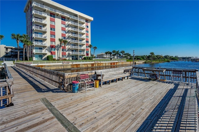 2711 N Halifax Ave Unit 264, Daytona Beach, FL 32118 - dock with a water view