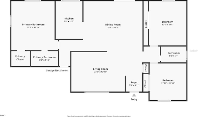 833 Lucerne Cir, Ormond Beach, FL 32174 - room layout
