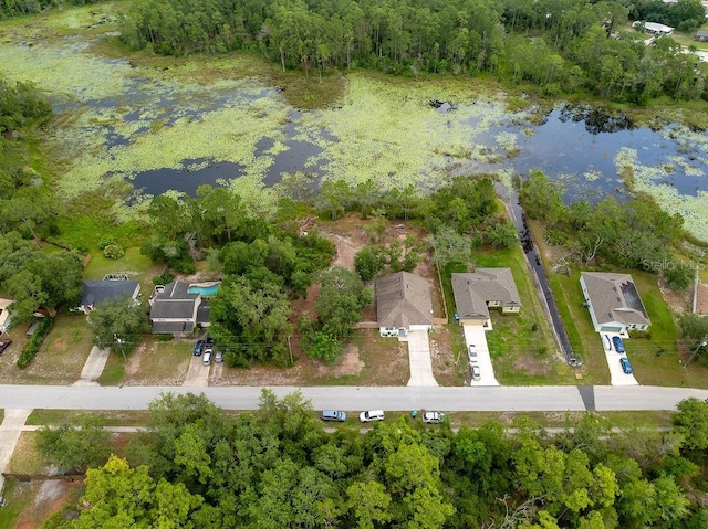 1092 Gage Ave, Deltona, FL 32738 - aerial view of property and surrounding area with a large body of water